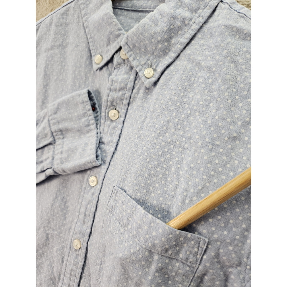Club Monaco Slim Fit Shirt 100% Cotton Long-sleeve Button-down Size XS - Picture 2 of 10